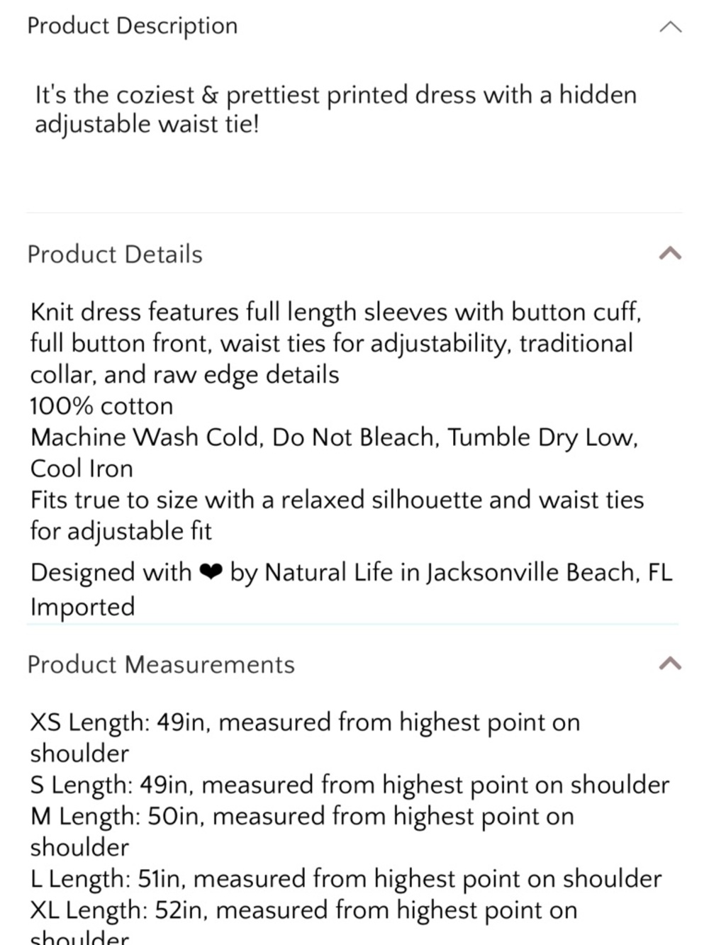 Natural Life Christa 💯 Cotton Maxi Dress. NWT - Picture 13 of 13